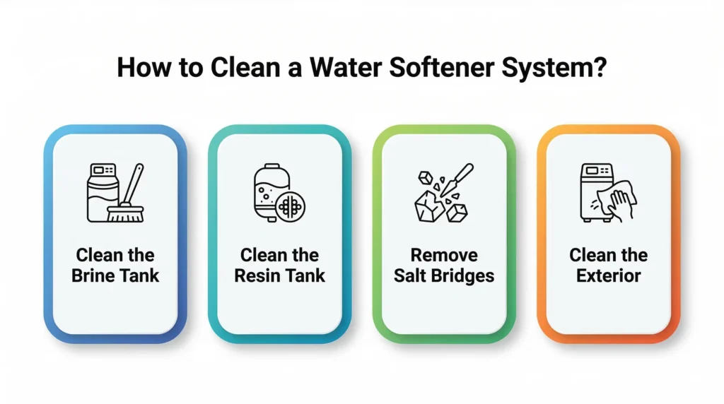 How To Clean A Water Softener System