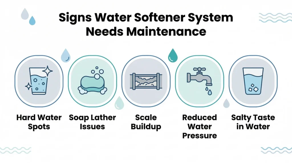 Signs Water Softener System Needs Maintenance