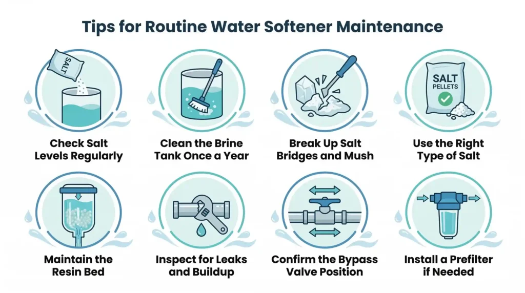 Tips for Routine Water Softener Maintenance