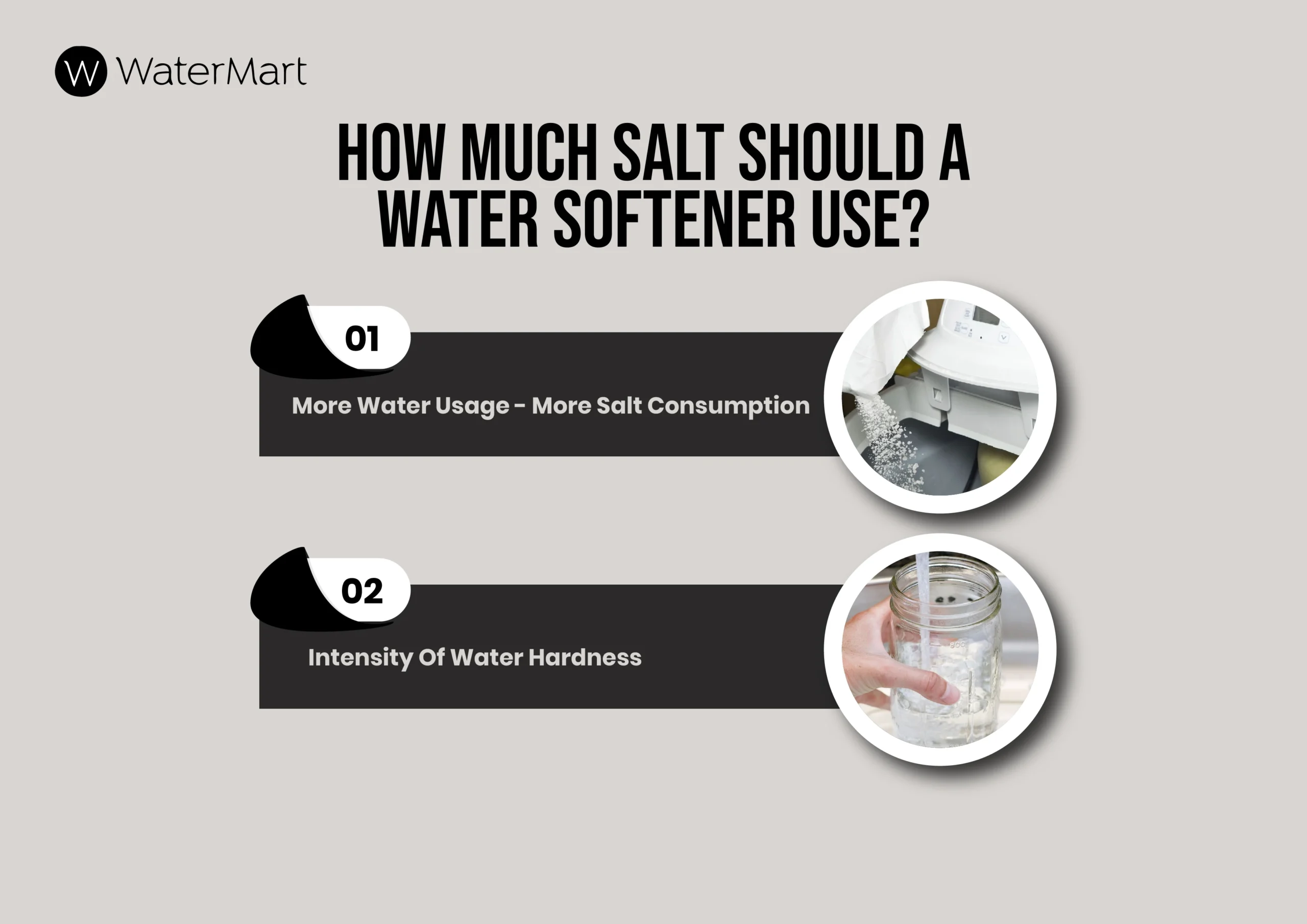 how much salt in water softener