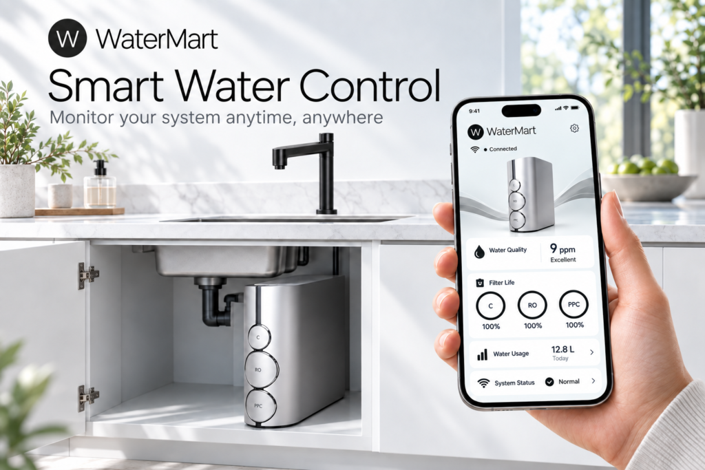 Control Tankless RO System From Mobile App