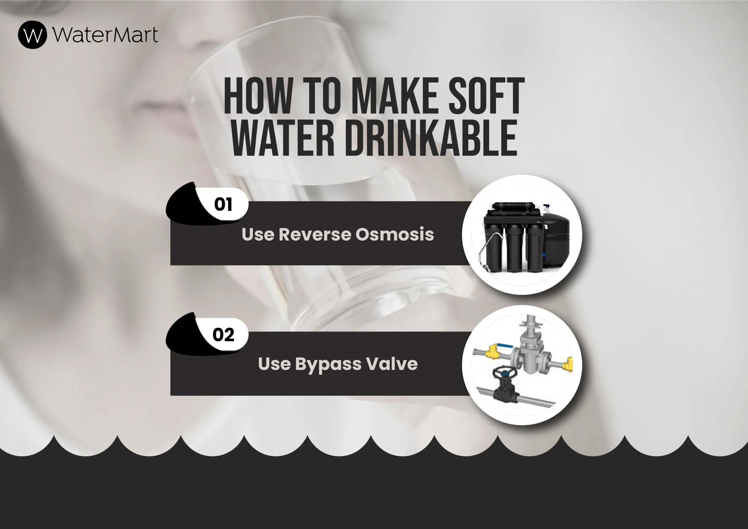 Water softener for drinking water