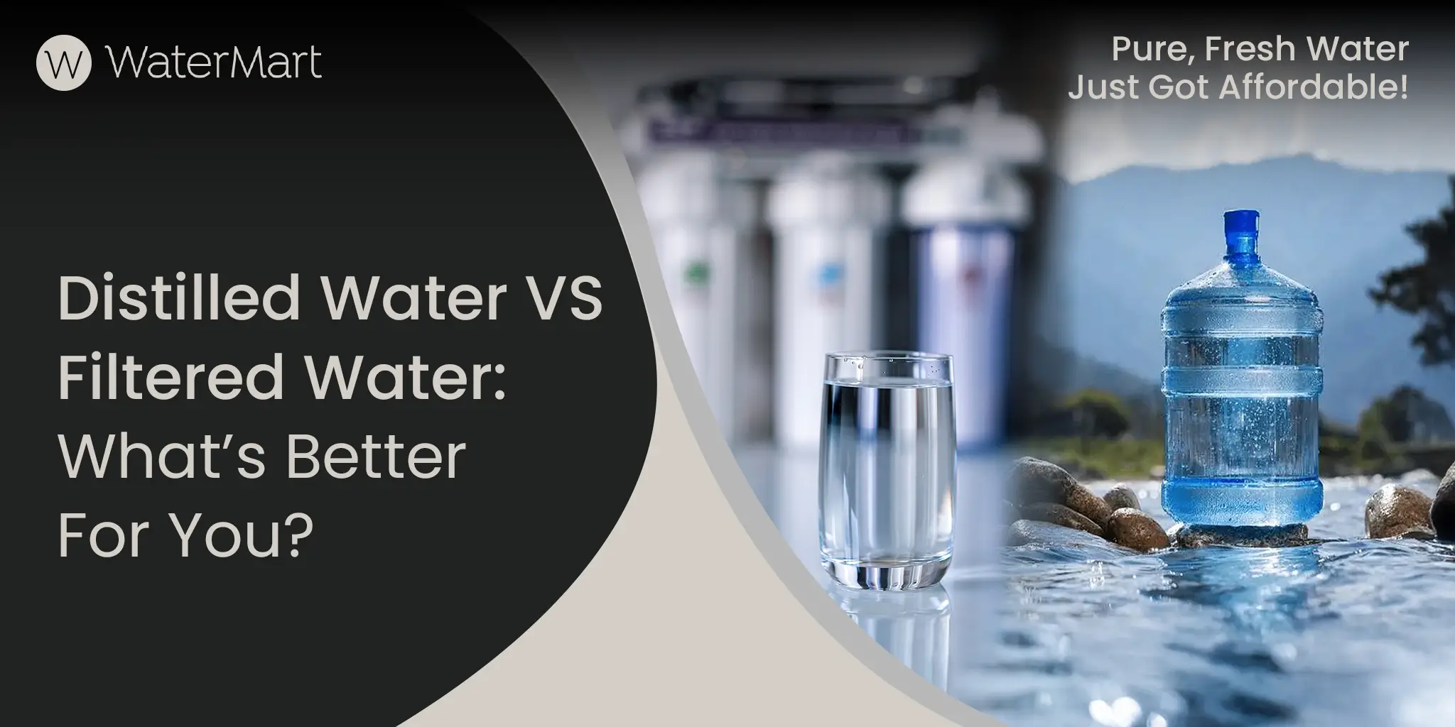distilled water vs filtered water