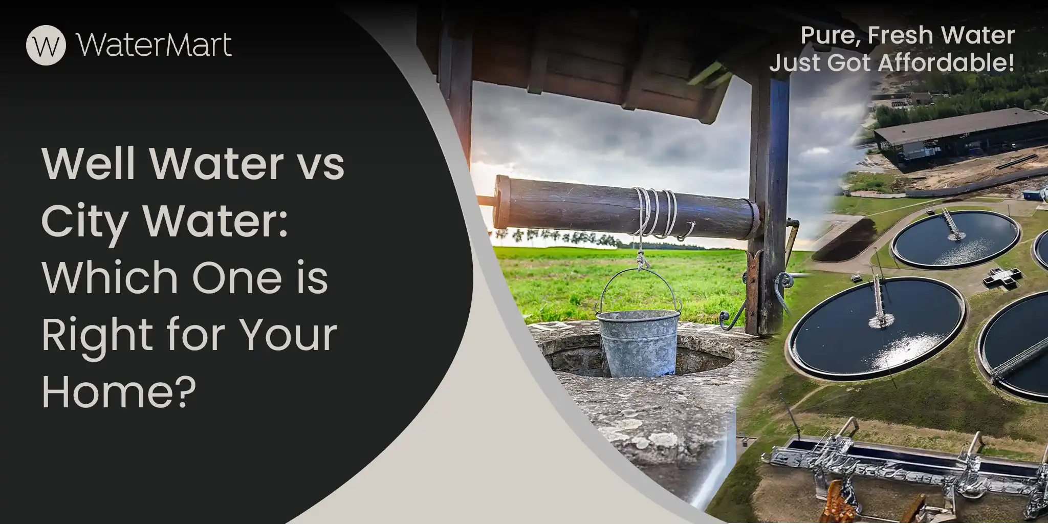 Well water vs city water