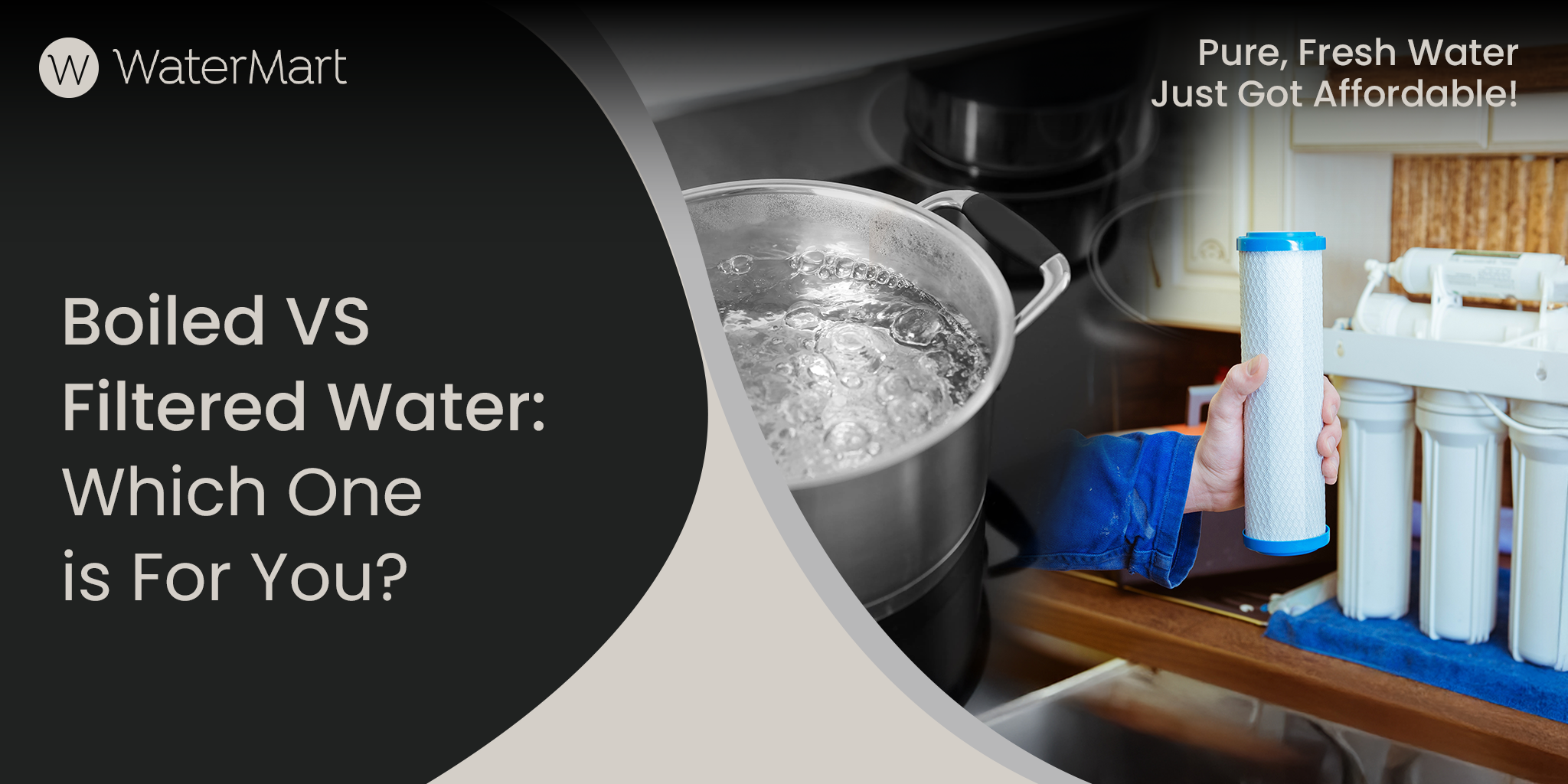 Boiled water vs filtered water