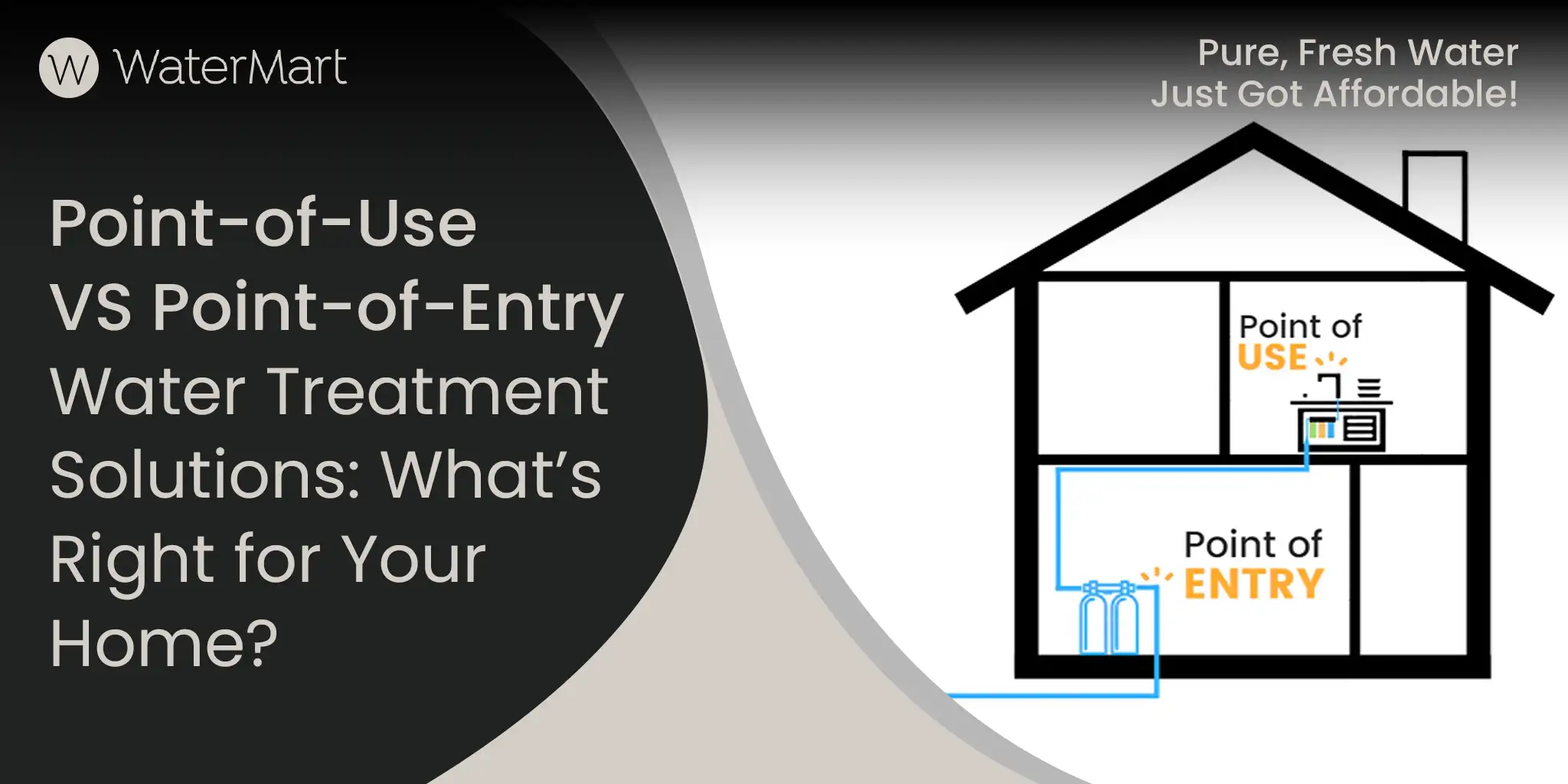point of entry vs point of use water treatement system