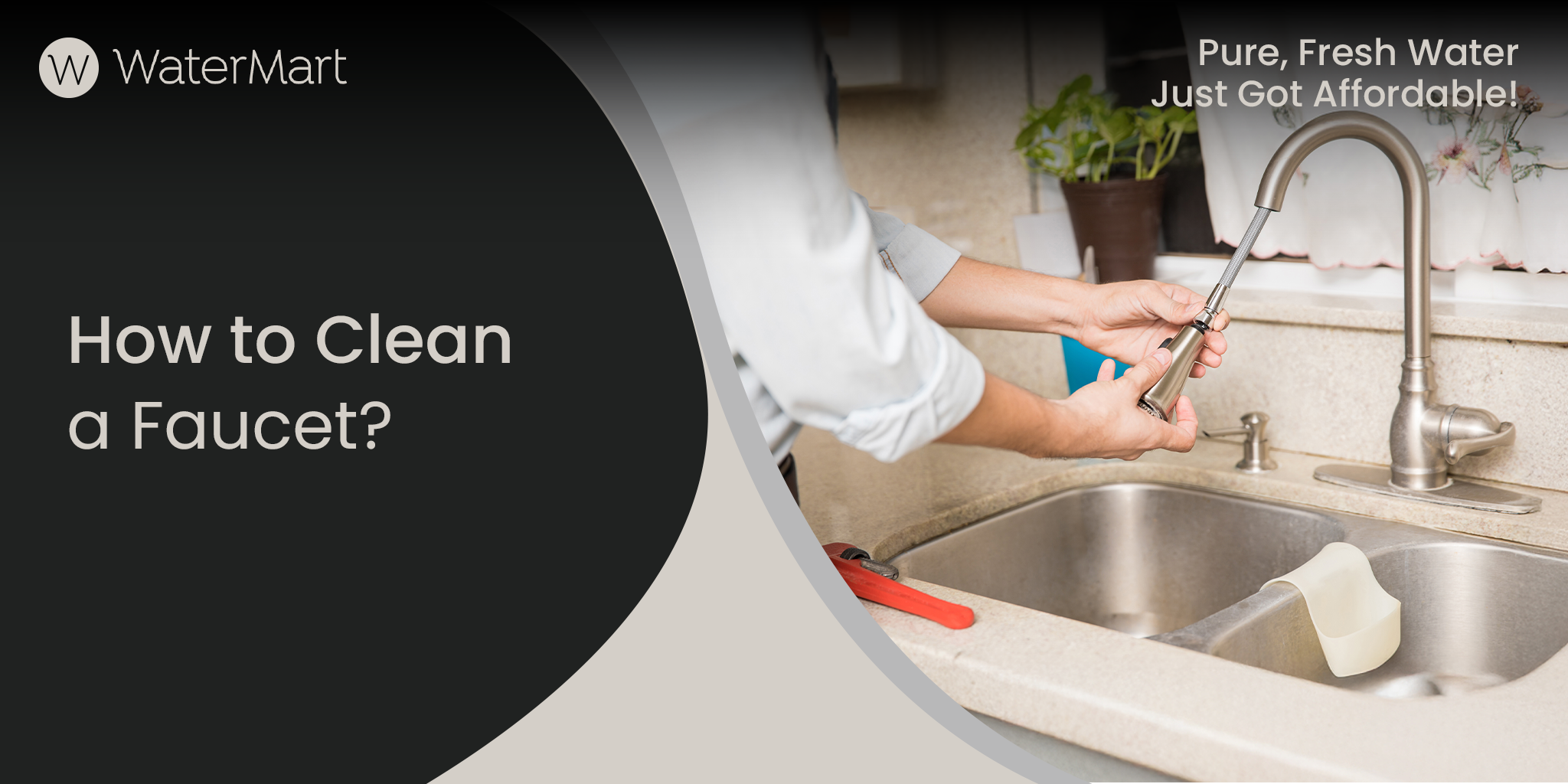 how to clean and disinfect faucets