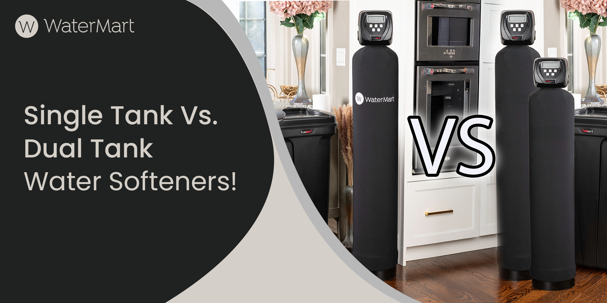 single tank vs dual tank water softener