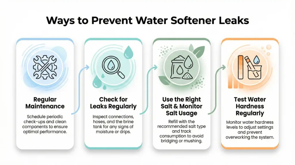 Ways to Prevent Water Softener Leaks