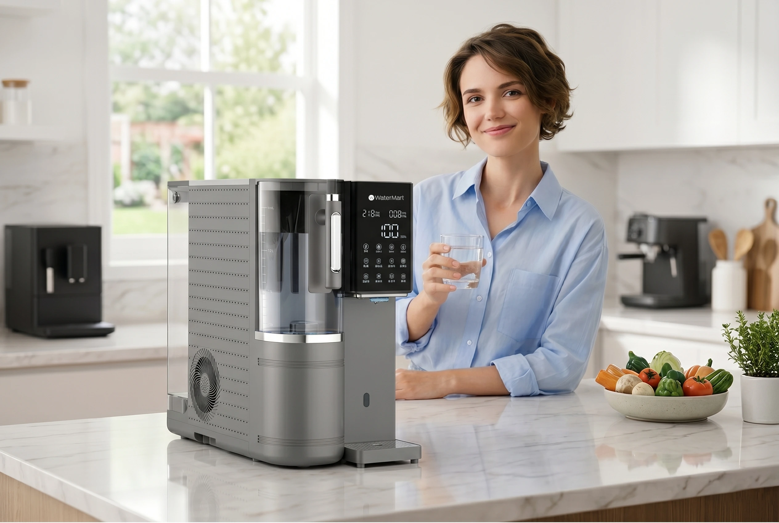 Our Countertop Reverse Osmosis System Improves Water Quality
