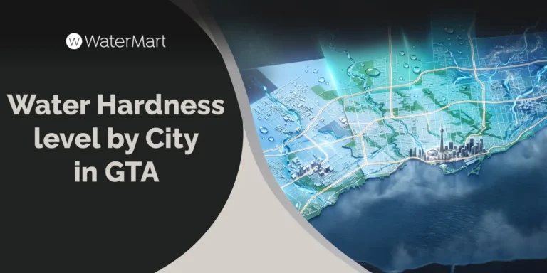 Water Hardness level by City in GTA