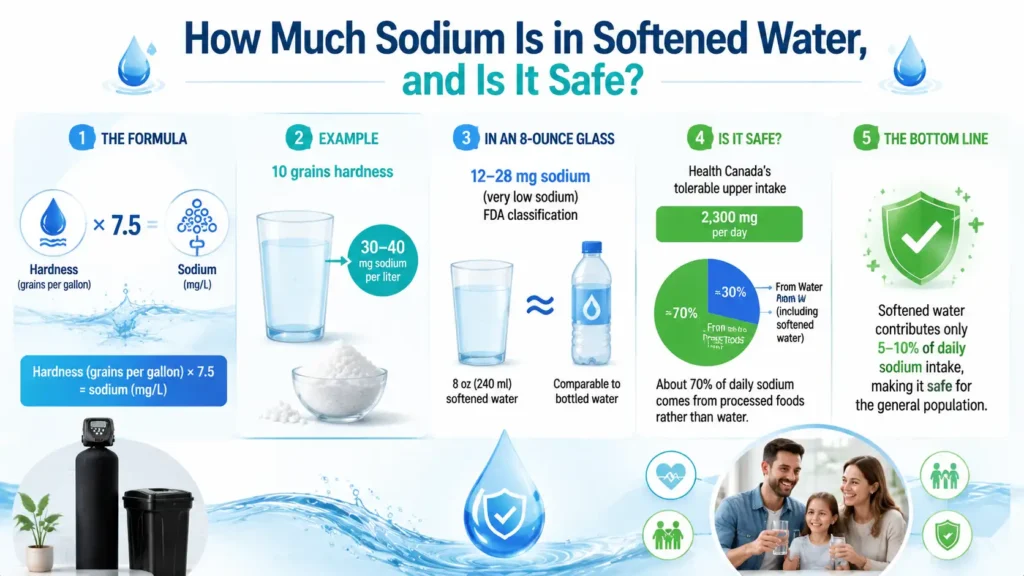 How Much Sodium Is in Softened Water