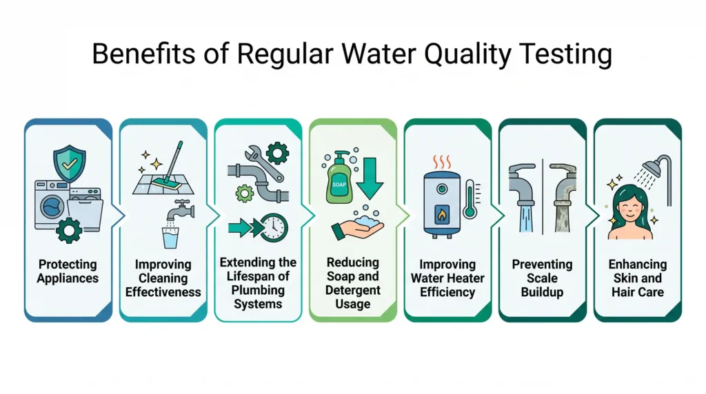 benefits regular testing water quality